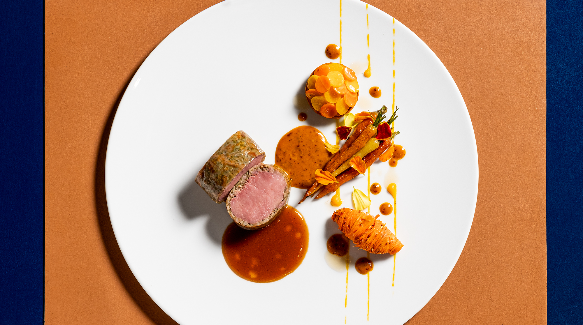 ごま油とフランス料理のハーモニー。ランス「ラ・グランド・ジョル